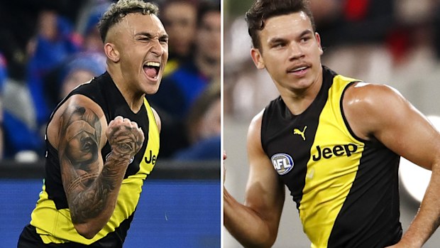 Shai Bolton and Daniel Rioli