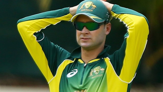 Australian cricketer Michael Clarke.