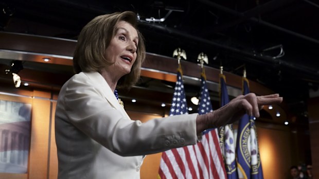 Nancy Pelosi took umbrage at the notion that she 'hated' Donald Trump.