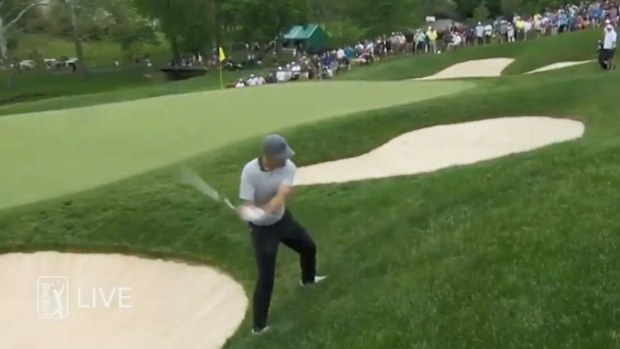 Spieth was on fire with his wedges
