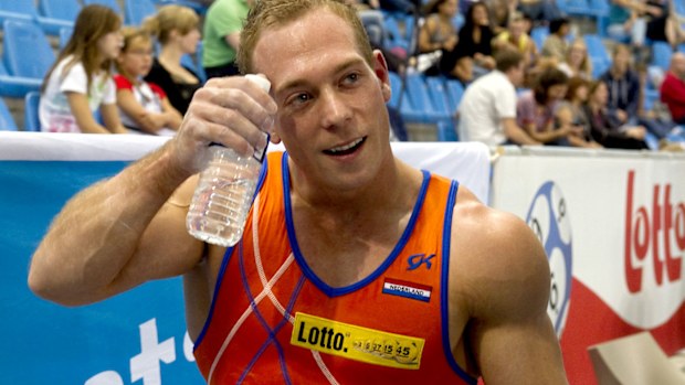 A file photograph of Dutch gymnast Yuri van Gelder. (AFP)