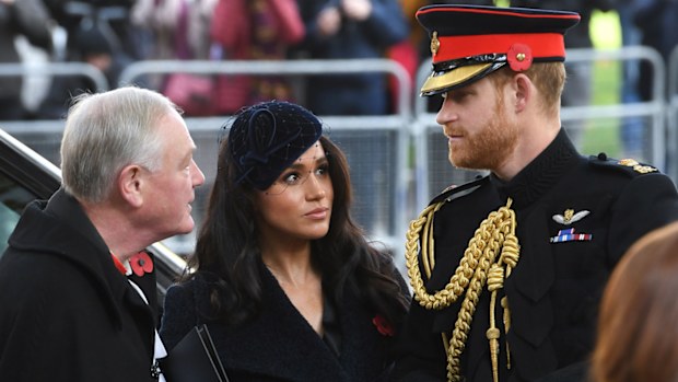 Meghan Markle first field of remembrance westminster abbey Prince Harry 3