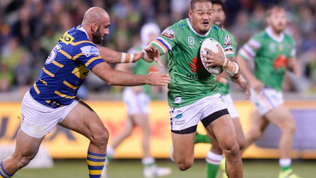 Raiders down the Eels at GIO Stadium