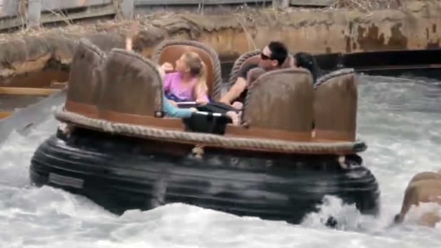 The Thunder River Rapids Ride. (File image)