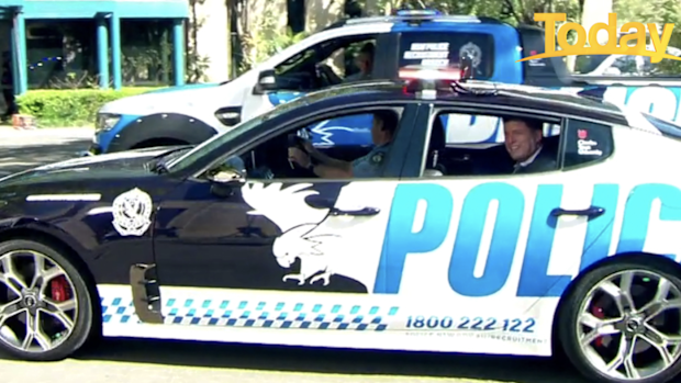 The Today host declared his innocence as he drove away.