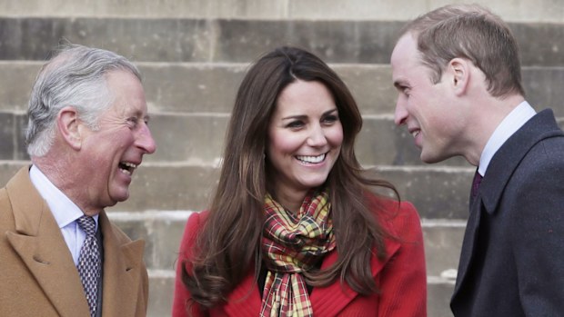 Prince Charles, Kate Middleton and Prince William