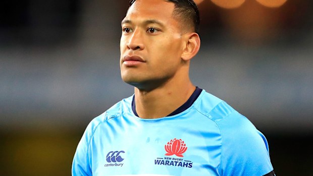 Waratahs star Israel Folau