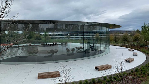 The corporate office was the brainchild of Steve Jobs.