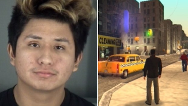 Daniel Enrique Fabian was allegedly overheard raping a girl after leaving his microphone on while playing Grand Theft Auto.