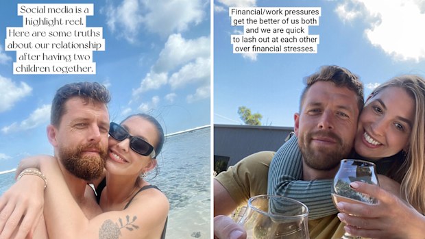 Former reality star Alex Nation shares some tough 'truths' about her relationship after having kids