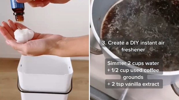 TikTok hack for making your home smell nice