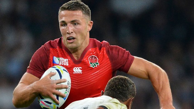 Sam Burgess has been dropped for England's final game at the Rugby World Cup.
