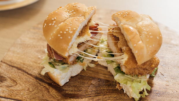 KFC Zinger Mozzarella Burger