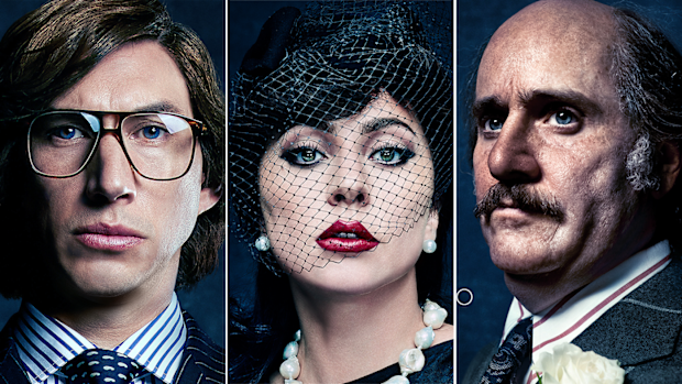 Adam Driver, Lady Gaga and Jared Leto star in House of Gucci.