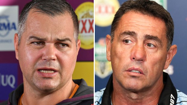 Anthony Seibold and Shane Flanagan