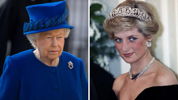 Queen's heartbreak over Diana's death