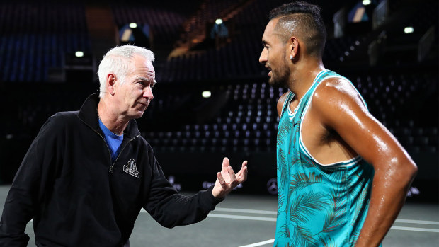 John McEnroe Nick Kyrgios