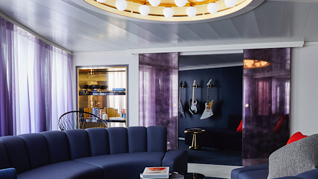 Virgin Voyages Rockstar 'massive' suites