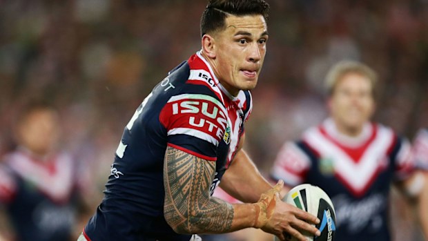 Sonny Bill Williams will mark his NRL return with his former club the Sydney Roosters. (Getty)