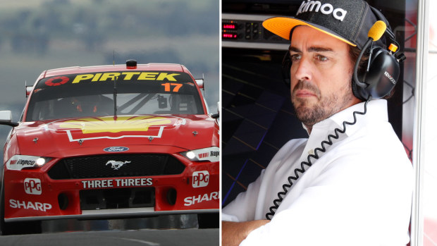 Fernando Alonso fascinated by Supercars