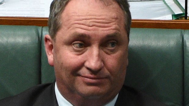 Barnaby Joyce. (AAP)