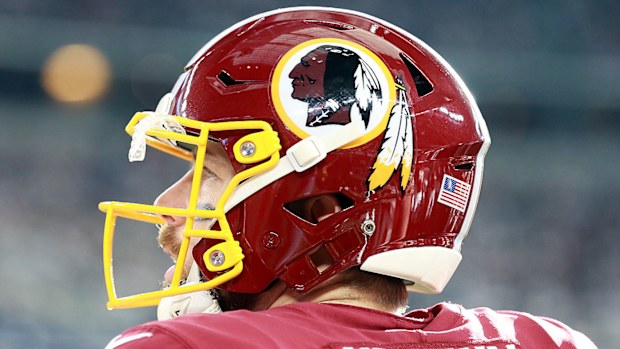 Case Keenum #8 of the Washington Redskins waits to go on the field