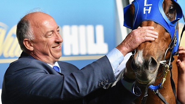 Celebrated horse trainer Rob Heathcote was the victim of a scam.