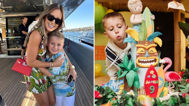 Roxy Jacenko has splashed out on an 'epic' birthday party for son, Hunter.
