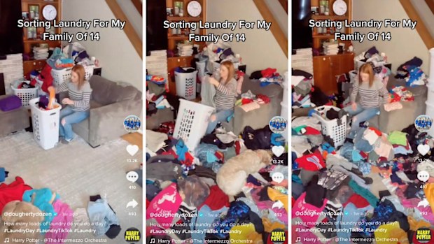 Dougherty Dozen family with 12 kids share exhausting routine 
