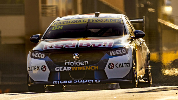 Jamie Whincup at the Adelaide 500.