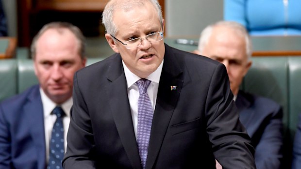Treasurer Scott Morrison. (AAP)