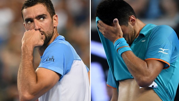 Cilic downs Tomic