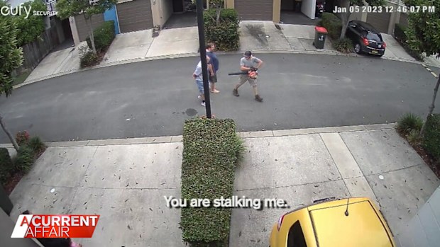 A video shows Michael Daniel and some residents.