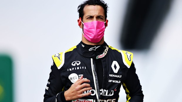 Daniel Ricciardo finishes sixth at the Italian GP. (Getty)