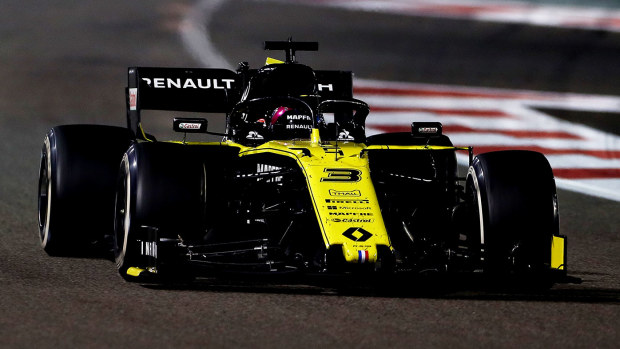 Daniel Ricciardo in action for Renault.
