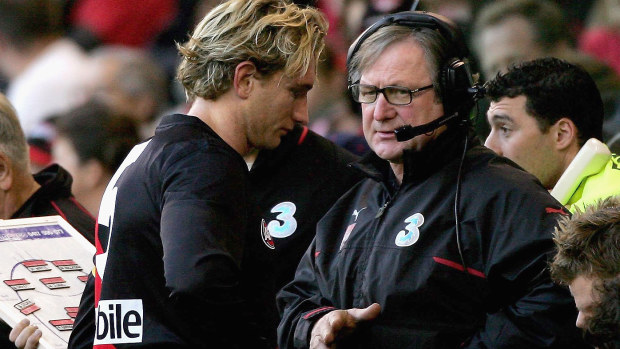 Kevin Sheedy's wish to have James Hird back as Essendon coach is no secret in AFL circles