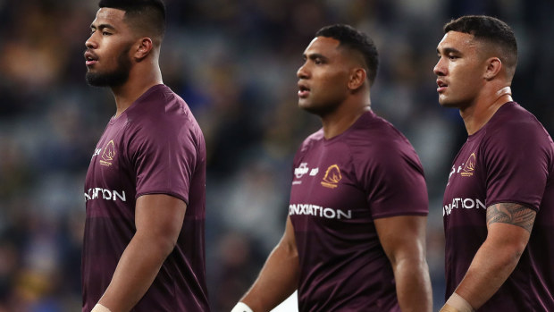 Payne Haas and Tevita Pangai 