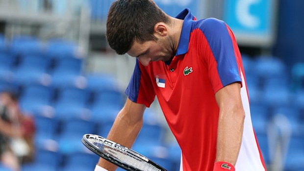 Novak Djokovic will leave Tokyo without an Olympic medal.