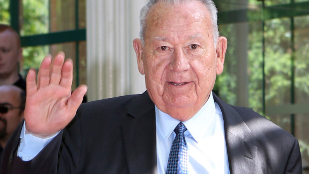 French football legend Just Fontaine, pictured in 2015.