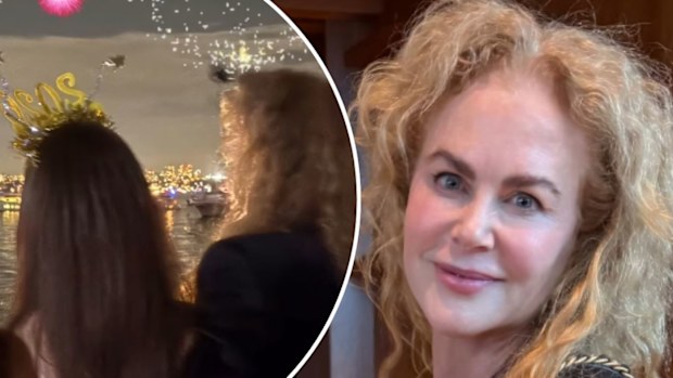 Nicole Kidman is leaving the divorce drama behind her as she enters the new year. The actress, 58, shared a sweet picture with her two daughters looking out at what appears to be Sydney Harbour on her Instagram story. 