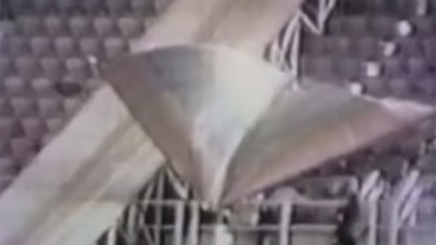 The Kiteman stunt became a major part of Phillies lore.