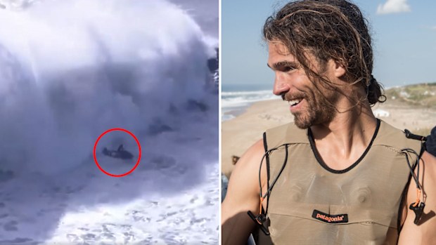 Alex Botlho rushed to hospital after Nazare incident