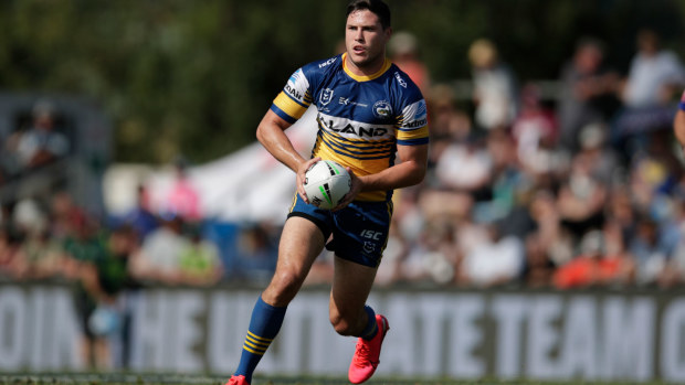 Mitch Moses leads the Eels 