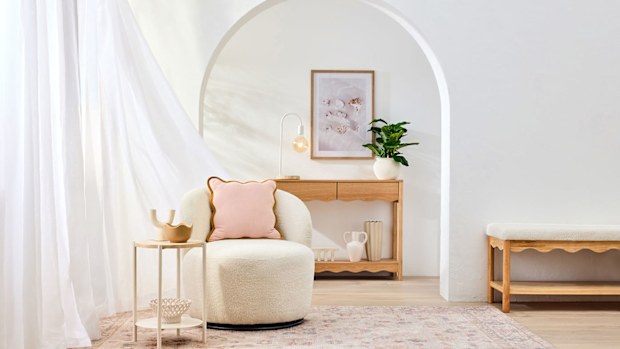 Kmart February Living range homewares and furniture