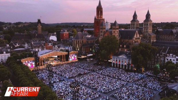 Andre Rieu is a one-man tourist attraction for his hometown of Maastricht in the southern part of the Netherlands.