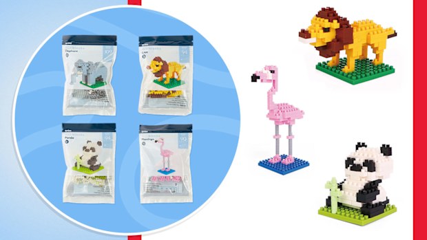 Kmart mini blocks animals