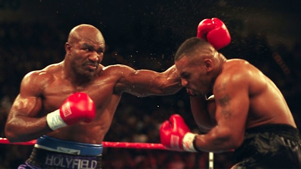 Evander Holyfield Mike Tyson