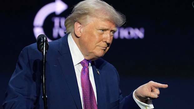 Donald Trump has sued his own tax office for $14 billion.