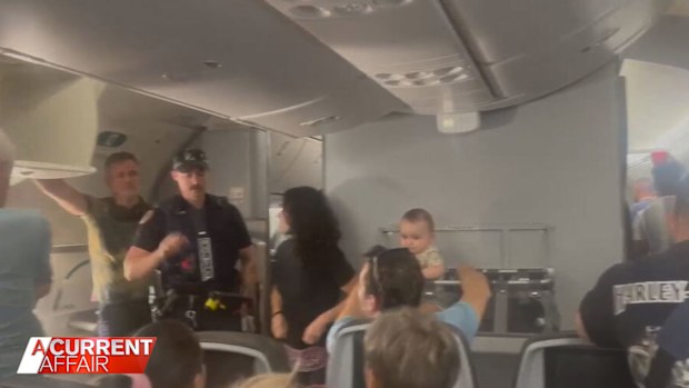 A flight from Bangkok to Melbourne was grounded for hours.
