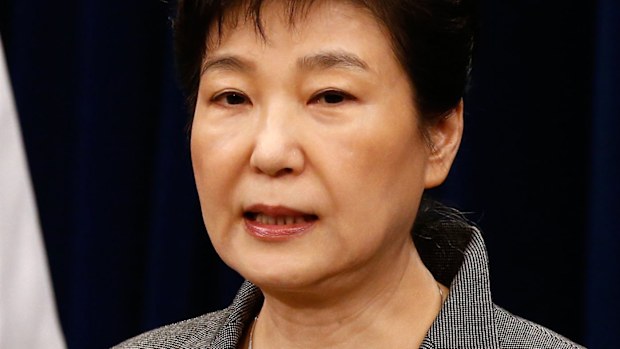 Park Geun-hye was dismissed from office over a corruption scandal. (AAP)